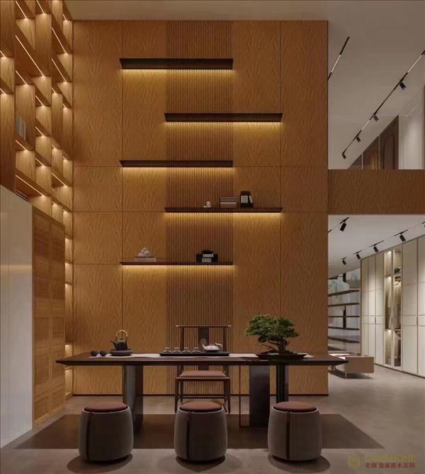 老緬皇家原木定制柚木系列:高雅與純凈