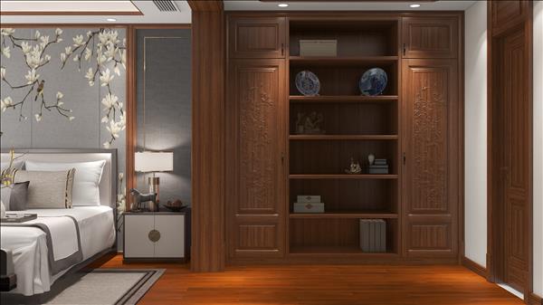 【案例】老緬全屋定制家居：新中式案例賞析