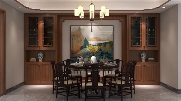 【案例】老緬全屋定制家居：新中式案例賞析