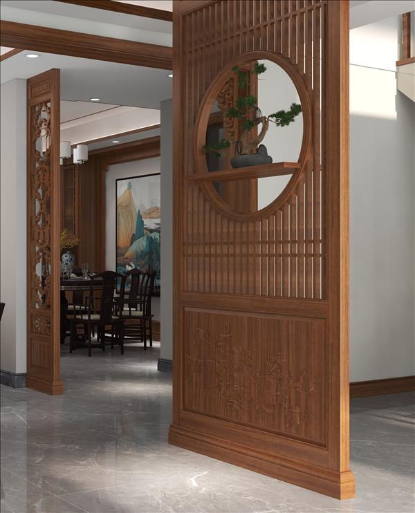 【案例】老緬全屋定制家居：新中式案例賞析