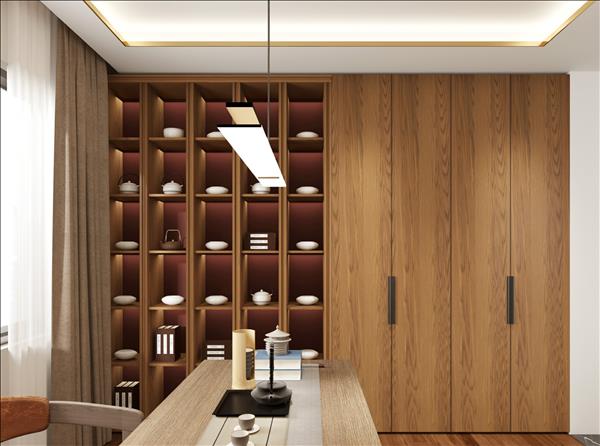 【案例】老緬全屋定制家居：新中式案例賞析